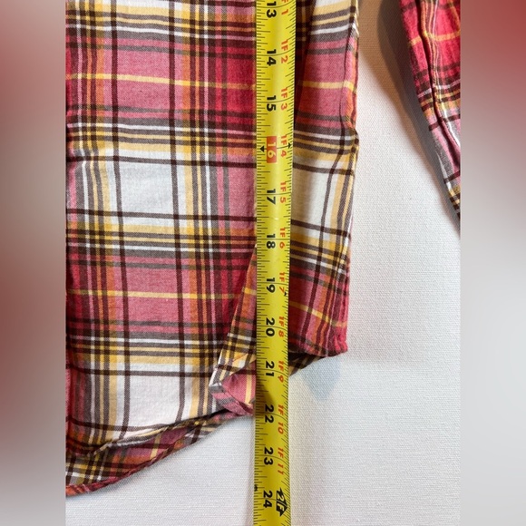 Pendleton womens flannel shirt long sleeve button down size Petite small outdoor - Picture 4 of 9